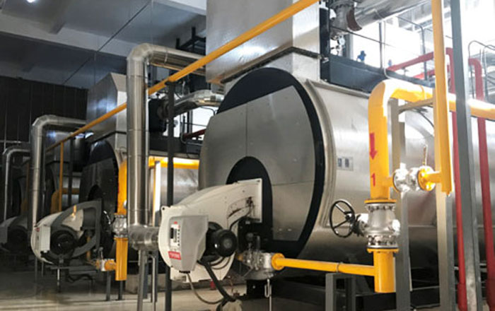Hot Water Boiler in School