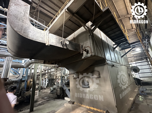 indonesian-textile-industry-biomass-fired-thermal-oil-boiler